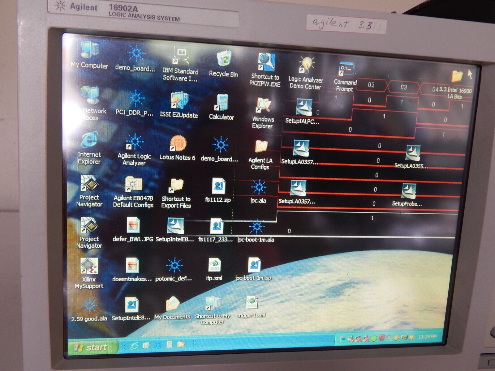 HP - Agilent - Keysight 16902A-014 Logic Analyzer Mainframe HP - Agilent - Keysight 16902A-014 Logic Analyzer Mainframe